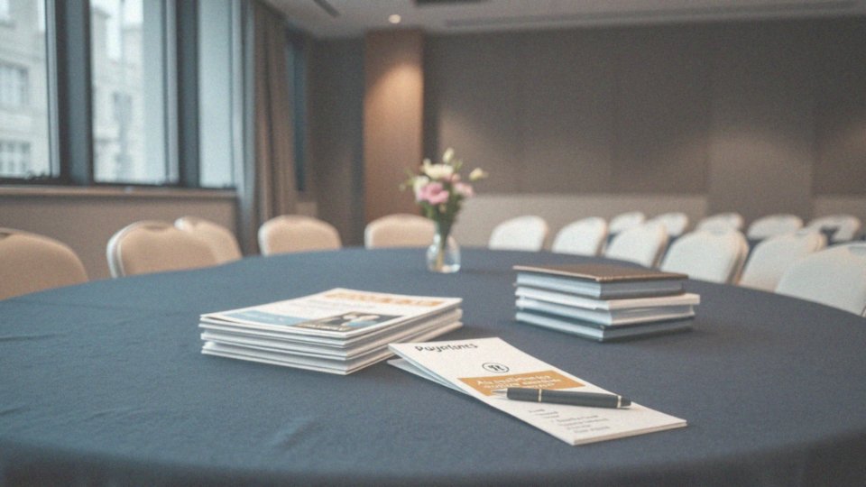 Jakie materiały konferencyjne są zazwyczaj dostarczane uczestnikom?