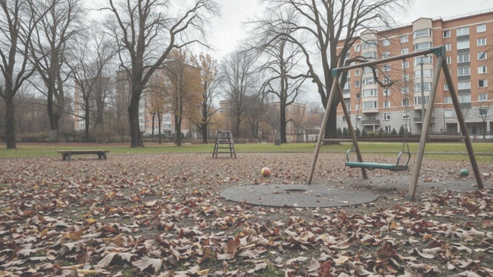 Co charakteryzowało stan placu zabaw?