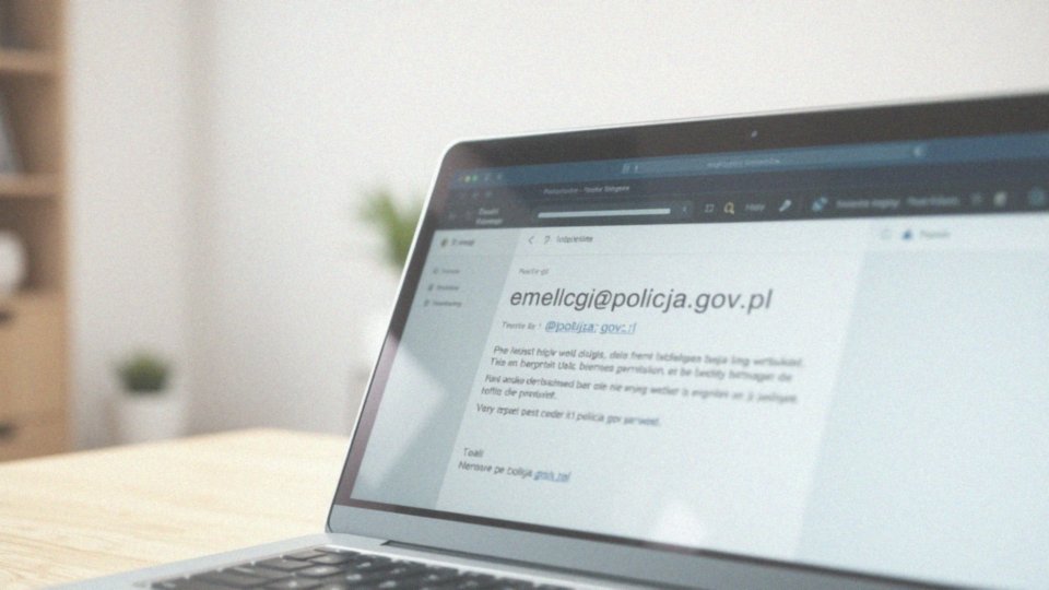 Co zawiera prawdziwy mail od policji?