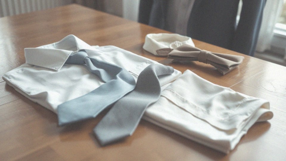 Jakie są typowe kombinacje koszuli i dodatków na komunię?