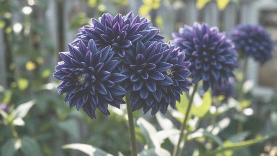 Kiedy kwitnie dalia dekoracyjna niska Bluesette?