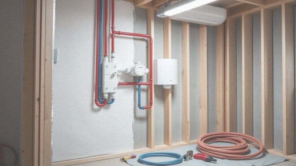 Jakie są kluczowe elementy schematu instalacji wodnej PEX?
